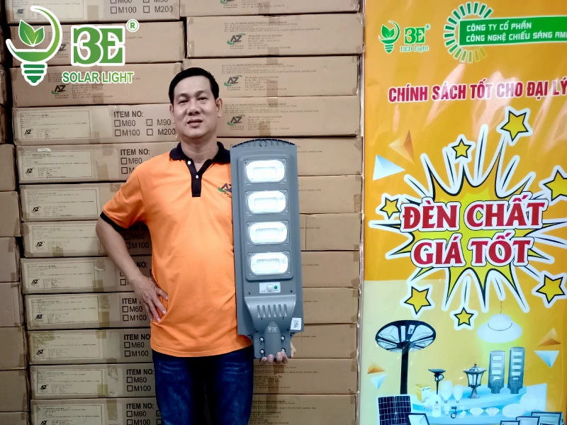 3E SOLAR - Chuyên nhập khẩu sỉ đèn đường nlmt