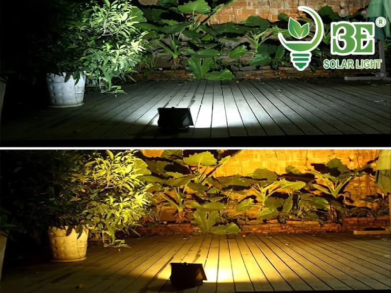 so sánh đèn pha nlmt 100w AZE-SF1-ECO-V ánh sáng vàng và ánh sáng trắng
