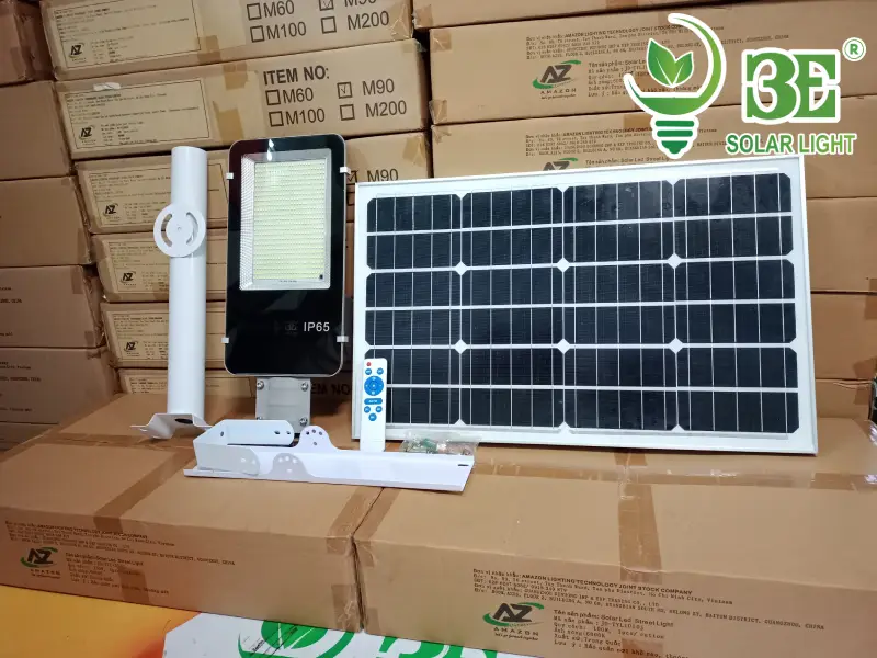 Cấu tạo đèn led năng lượng mặt trời solar light 300w AZJD-SS5