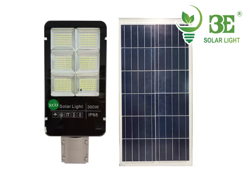 Ứng dụng của đèn năng lượng mặt trời 300w ánh sáng vàng AZE-SBC-V