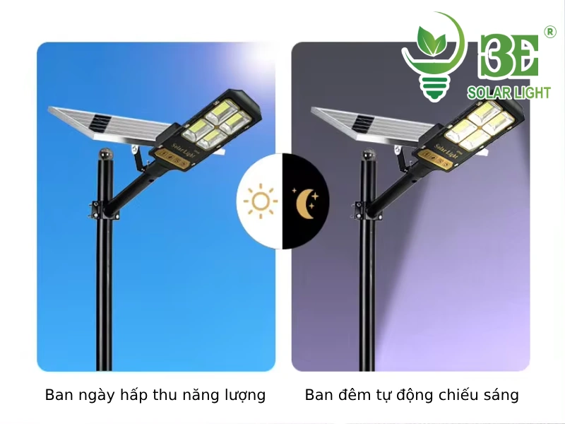 Ưu điểm đèn năng lượng mặt trời solar light 200w IP66 AZR-SBC2