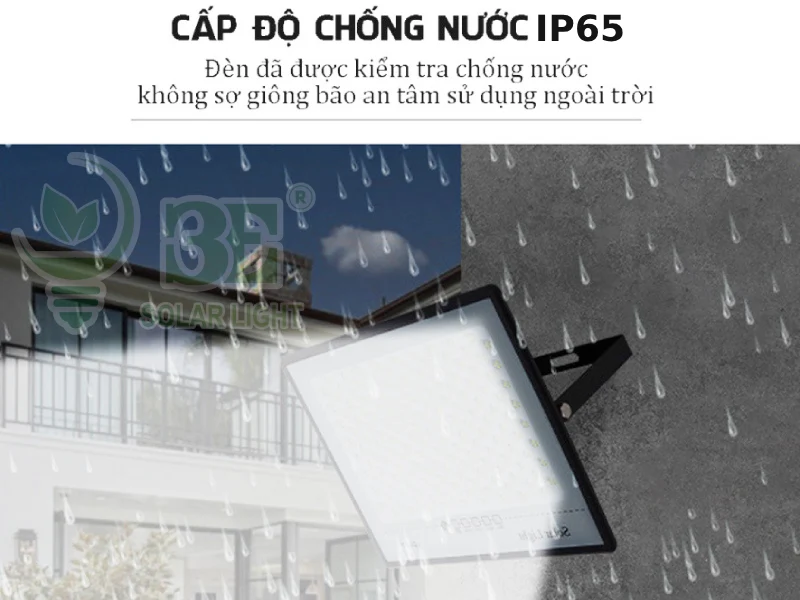 đèn năng lượng mặt trời IP65 200w AZR-SFCC chống nước