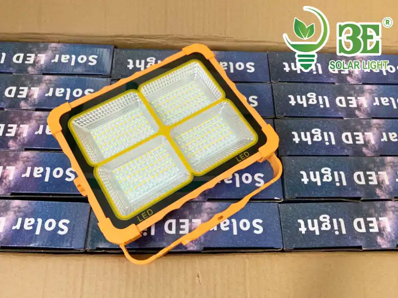 3E SOLAR - Báo giá đèn xách tay năng lượng mặt trời 4 khoang AZ-SF-PCT-200W