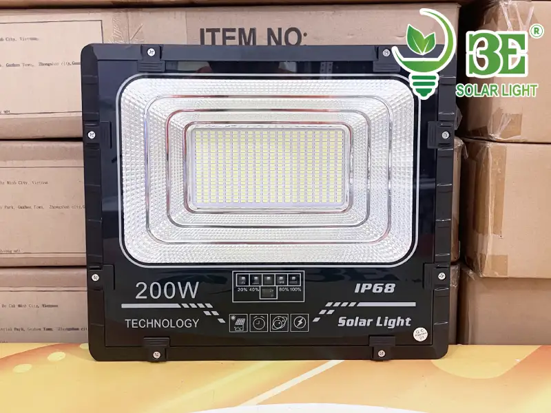Đèn năng lượng mặt trời 200w trong nhà AZE-SF2-200W