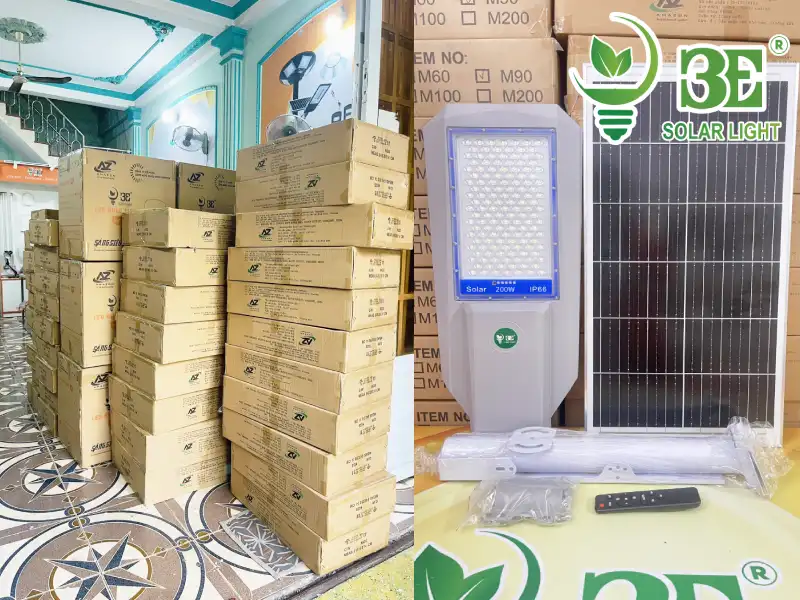 Tại sao nên mua đèn năng lượng mặt trời Solar Light 200W IP66 AZR-SPT-200W của 3E SOLAR tại TPHCM