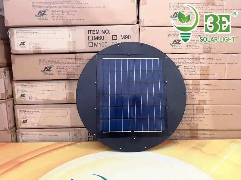 Tấm pin đèn năng lượng mặt trời đĩa bay 500w AZR-UFO2-500W-RGB