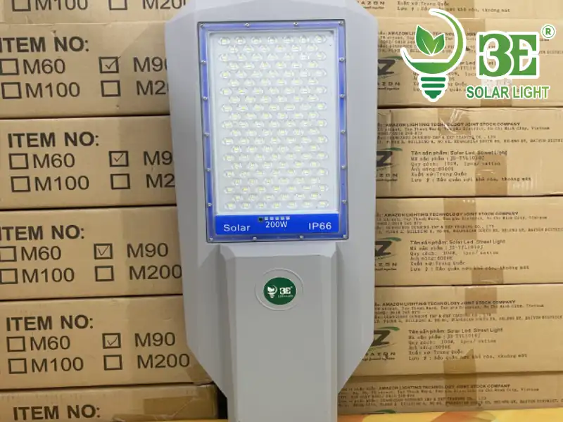 Thông số đèn năng lượng mặt trời solar light 200W IP66 AZR-SPT-200W