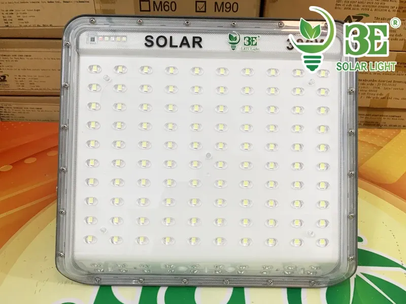 Chip led đèn pha năng lượng mặt trời chống chói 300w trong nhà AZR-SFMN3-300W của 3E Solar