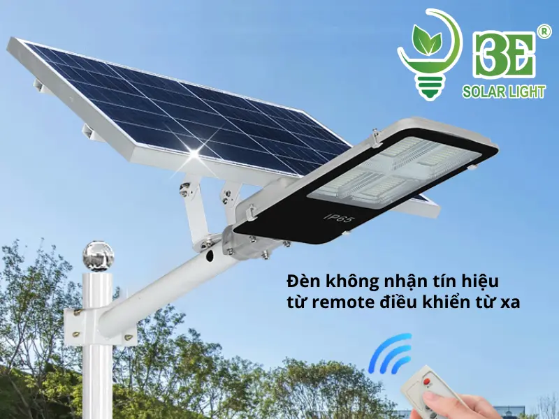 Đèn không nhận tín hiệu từ remote điều khiển từ xa