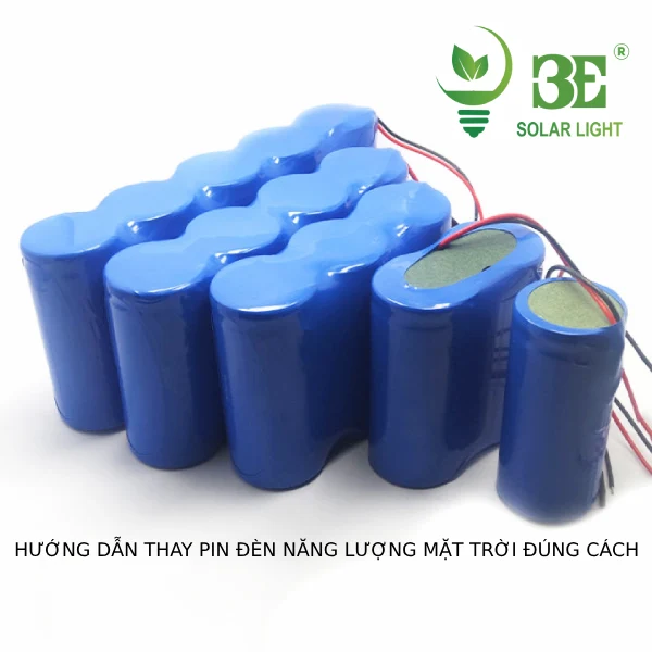 Hướng dẫn hay pin đèn năng lượng mặt trời đúng cách