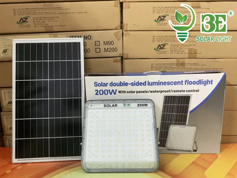 Tại sao nên mua đèn pha năng lượng mặt trời chống chói 200w AZR-SFMN3-200W tại 3E SOLAR