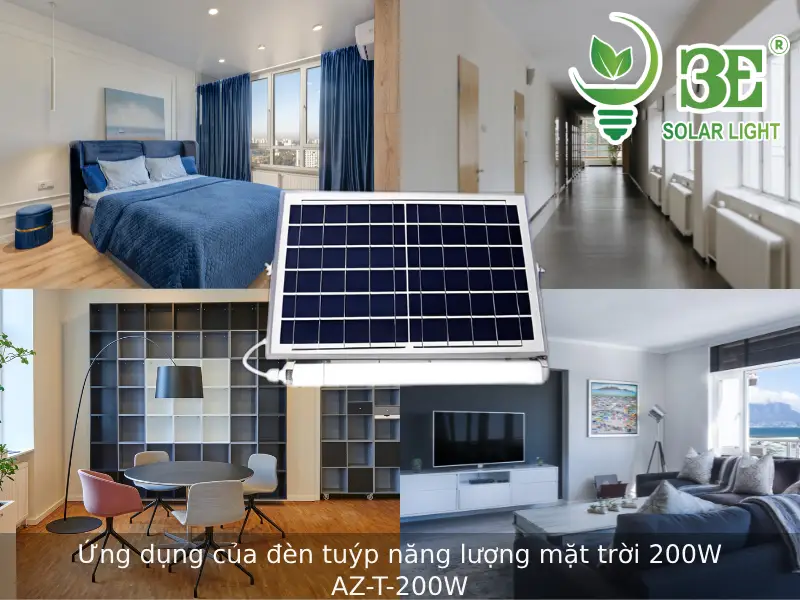 Ứng dụng của đèn tuýp năng lượng mặt trời 200W AZ-T-200W