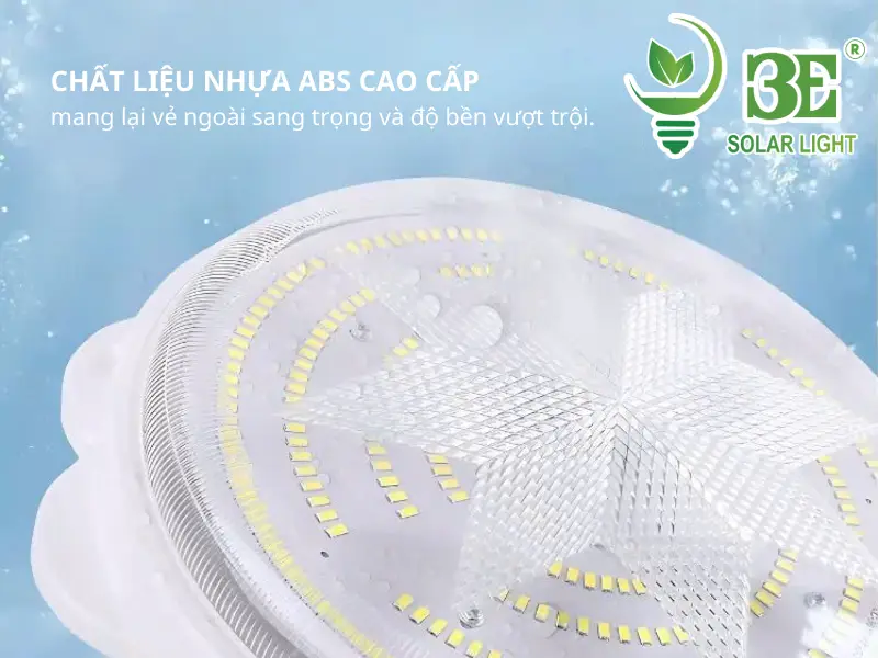 Ưu điểm của đèn ốp trần năng lượng mặt trời ánh sáng trắng 100W AZE-OTH-100W