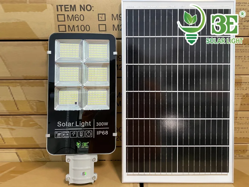 Đèn bàn chải năng lượng mặt trời 300w giá rẻ AZE-SBC bán chạy