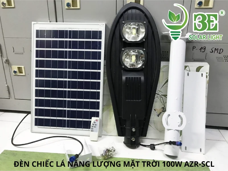 Đèn chiếc lá năng lượng mặt trời 100w AZR-SCL
