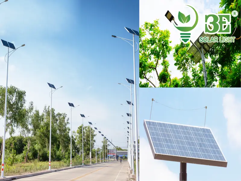 Một số ứng dụng phổ biến của đèn năng lượng mặt trời