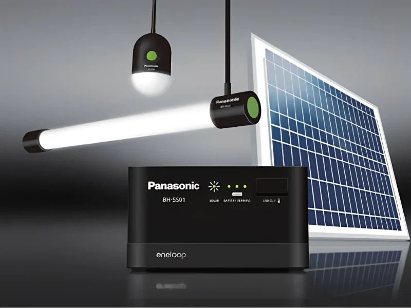 Thương hiệu đèn năng lượng mặt trời Panasonic