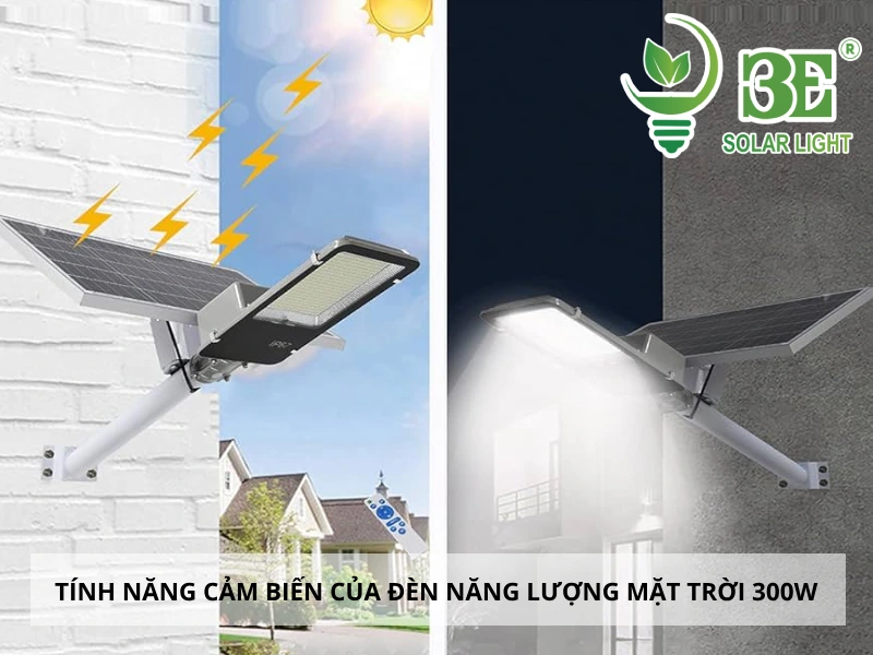 Tính năng bổ sung khi chọn đèn năng lượng mặt trời 300w