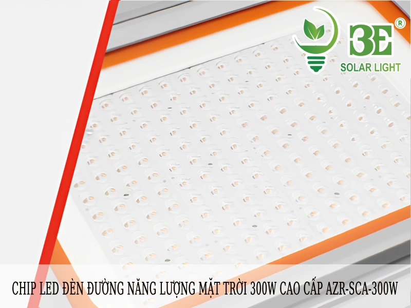 Chip led đèn đường năng lượng mặt trời 300W cao cấp AZR-SCA-300W