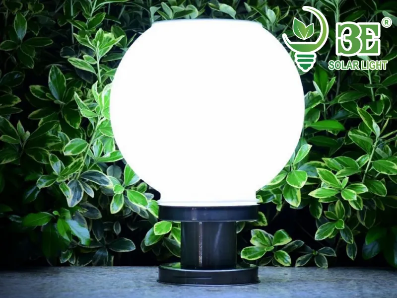 Đèn trụ hàng rào năng lượng mặt trời 30cm AZA-STCKT30