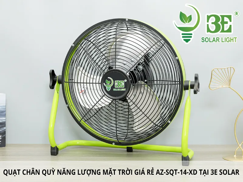 Quạt chân quỳ năng lượng mặt trời giá rẻ AZ-SQT-14-XD tại 3E SOLAR