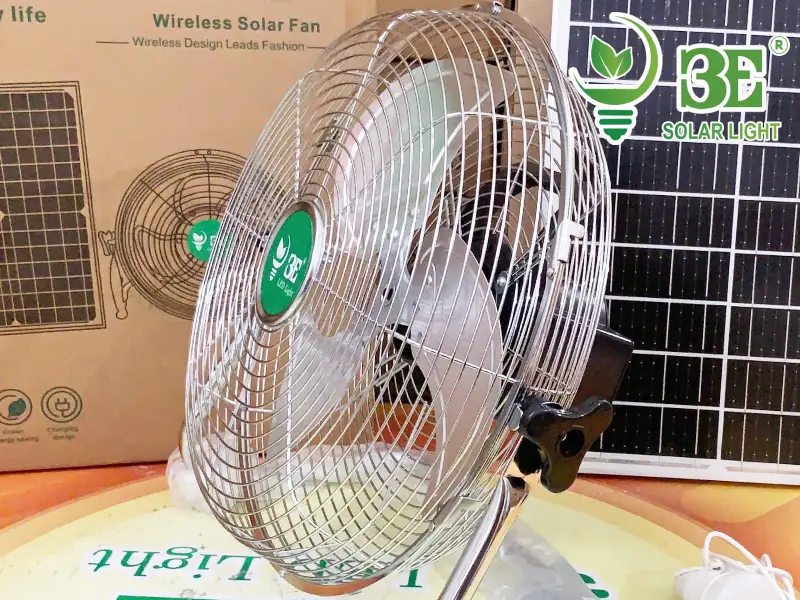 Các nhược điểm của quạt năng lượng mặt trời