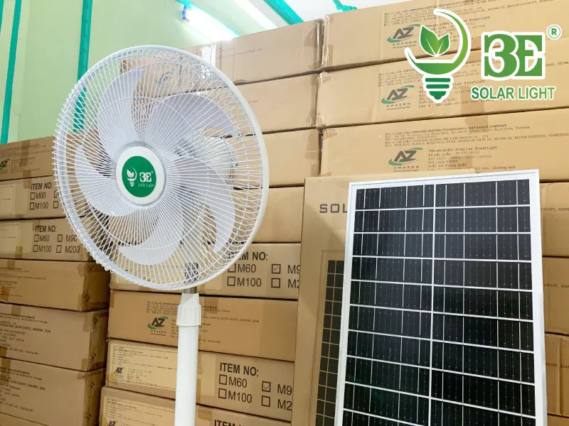 Lợi ích khi sử dụng quạt năng lượng mặt trời