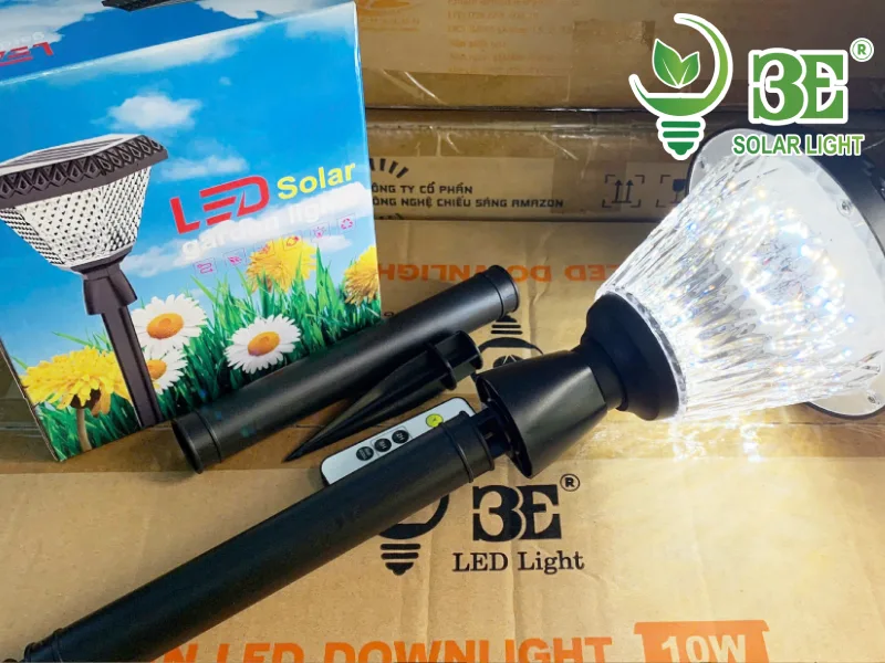 Bảng báo giá đèn cắm đất năng lượng mặt trời AZA-STT-RGB tại 3E SOLAR
