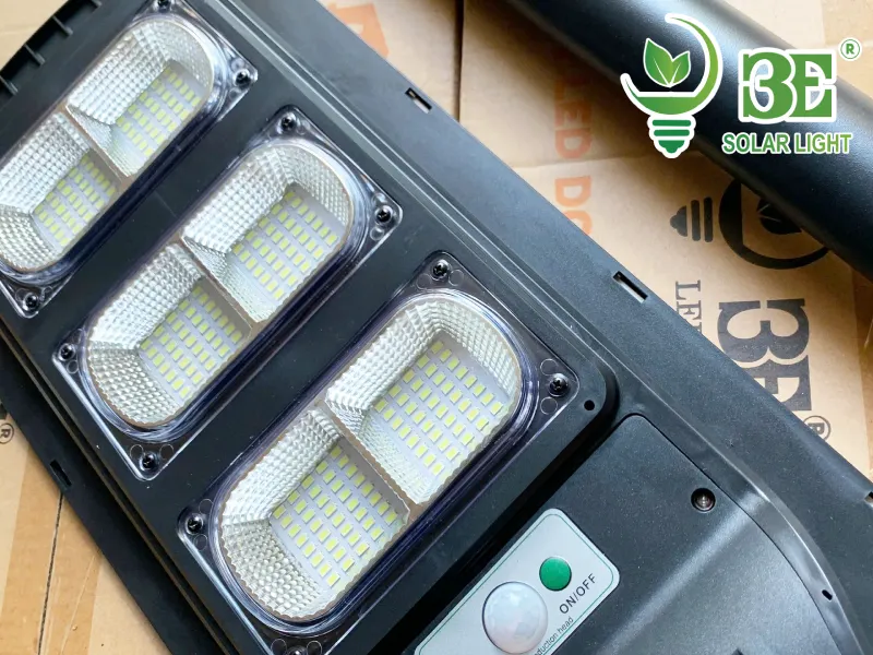 Đèn năng lượng mặt trời solar light 150w cảm biến chuyển động AZU-SS1-150W