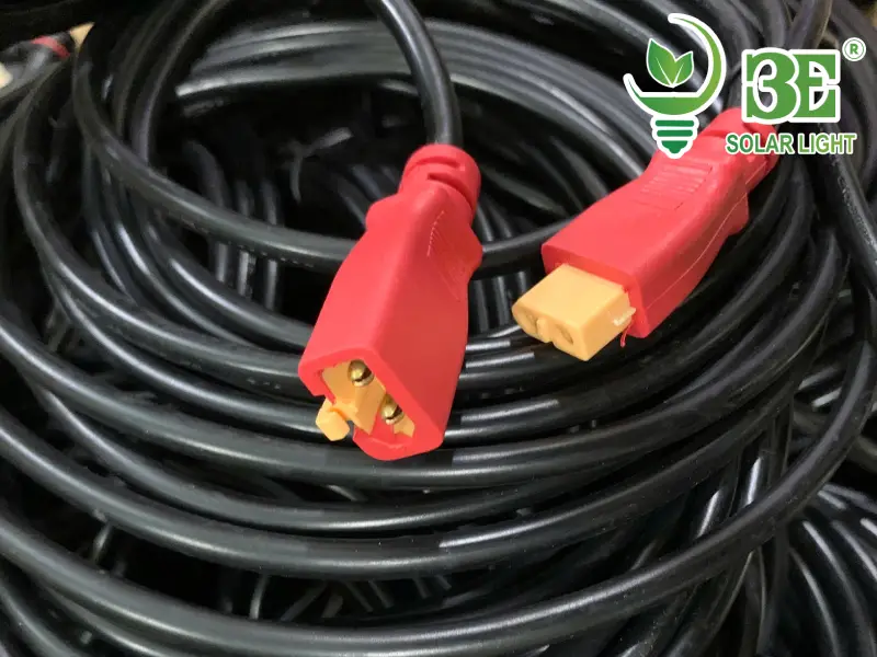 Ưu điểm của dây nối đèn năng lượng mặt trời 5m