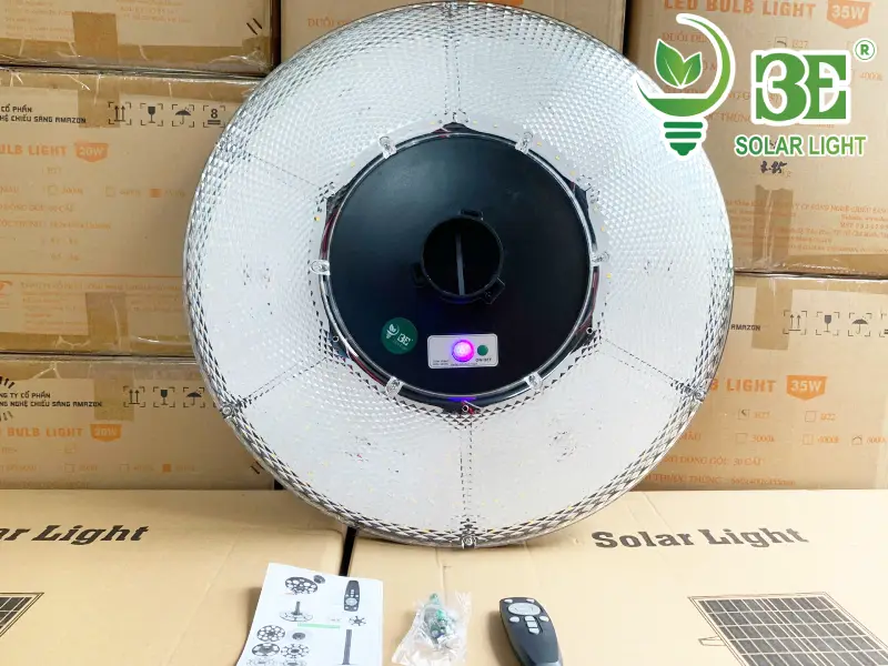 Cấu tạo đèn năng lượng mặt trời ufo 1000w ánh sáng trắng AZR-UFO-KC-1000W-AST