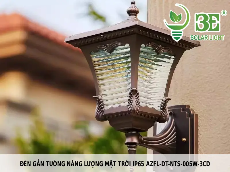 Đèn gắn tường năng lượng mặt trời IP65 AZFL-DT-NTS-005W-3CD