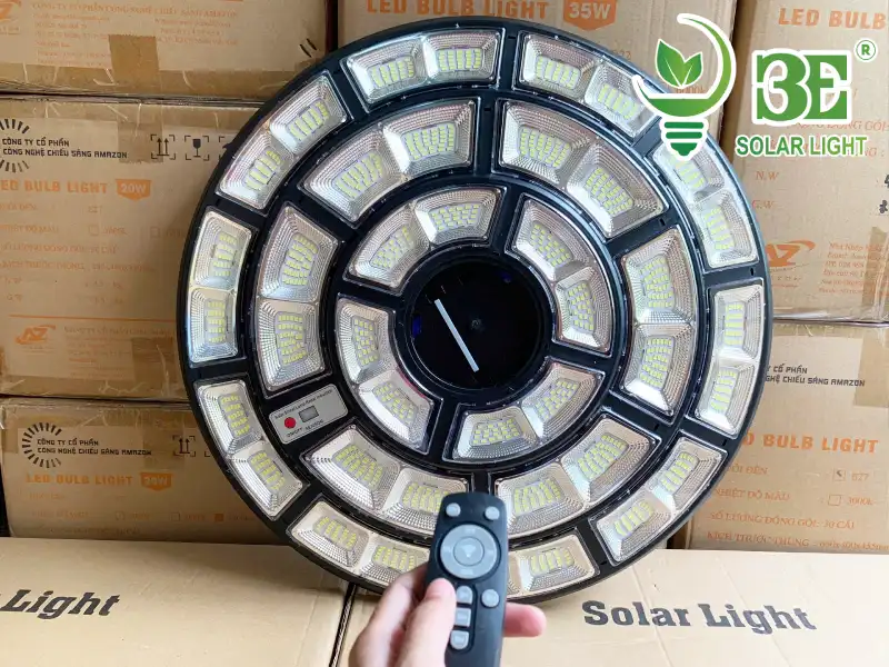 Hướng dẫn sử dụng đèn UFO năng lượng mặt trời 1200W giá rẻ AZR-UFO3-1200W