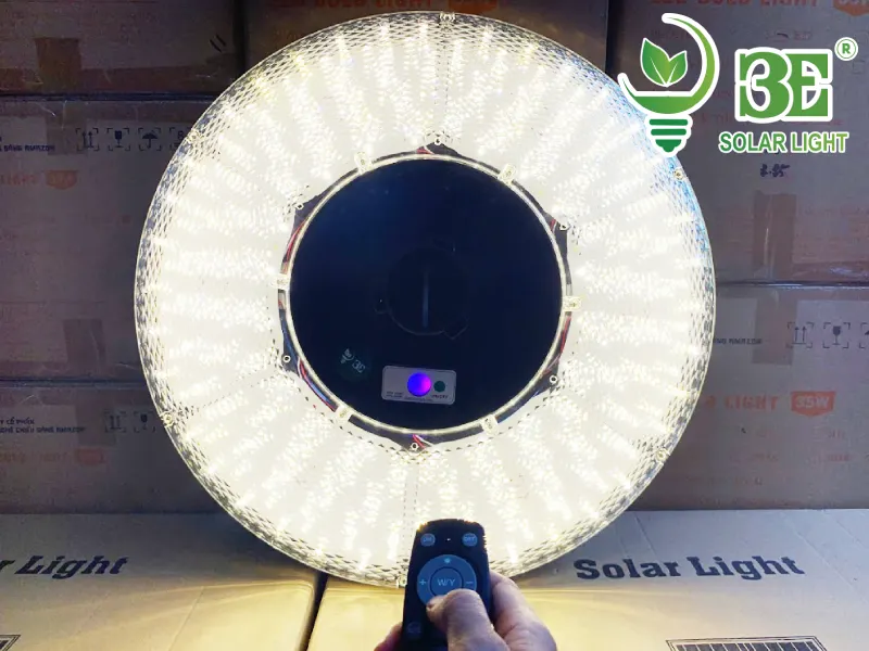 Hướng dẫn sử dụng đèn năng lượng mặt trời ufo 1000w ánh sáng vàng AZR-UFO-KC-1000W-ASV
