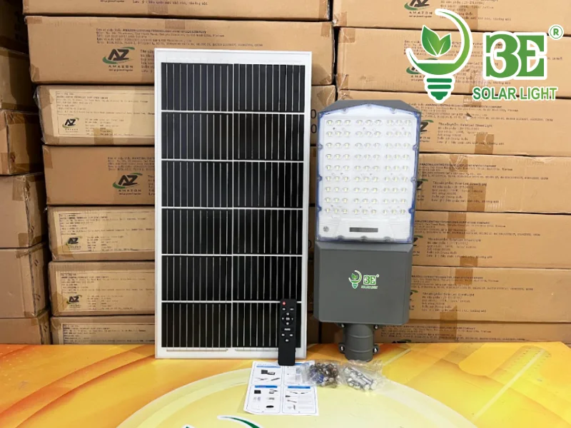 3E Solar chuyên cung cấp đèn đường năng lượng mặt trời 500w cao cấp AZ-SMN3-500W giá sỉ tại TP.HCM