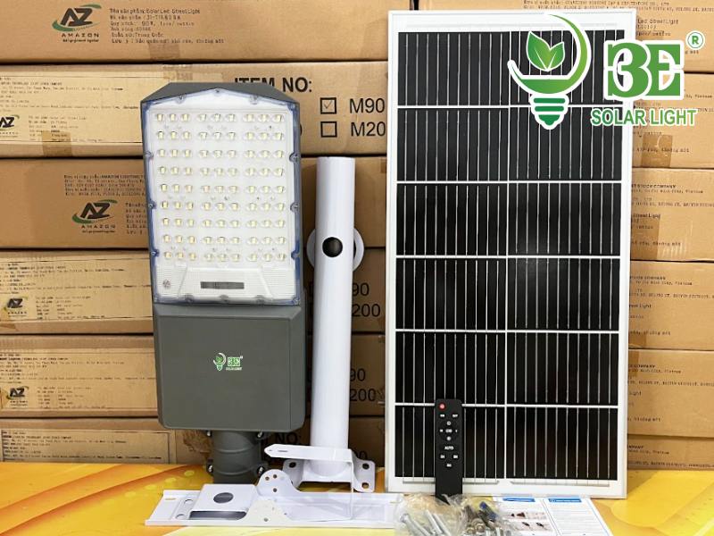 Cấu tạo đèn đường năng lượng mặt trời 500w cao cấp AZ-SMN3-500W