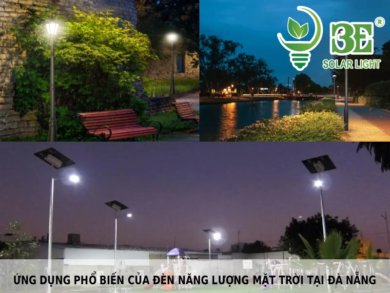 Ứng dụng phổ biến của đèn năng lượng mặt trời tại Đà Nẵng
