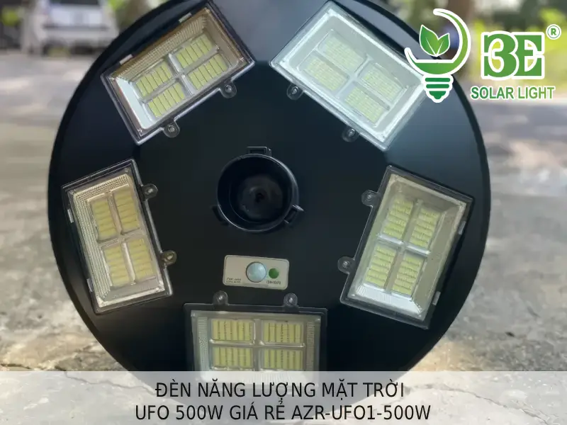 Đèn năng lượng mặt trời UFO 500W giá rẻ AZR-UFO1-500W tại 3E SOLAR