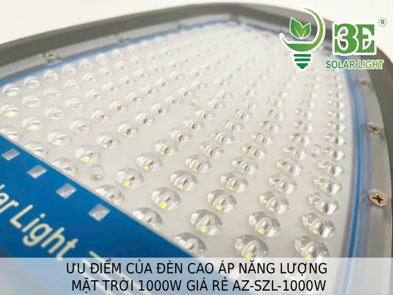 Ưu điểm của đèn cao áp năng lượng mặt trời 1000W giá rẻ AZ-SZL-1000W tại 3E SOLAR