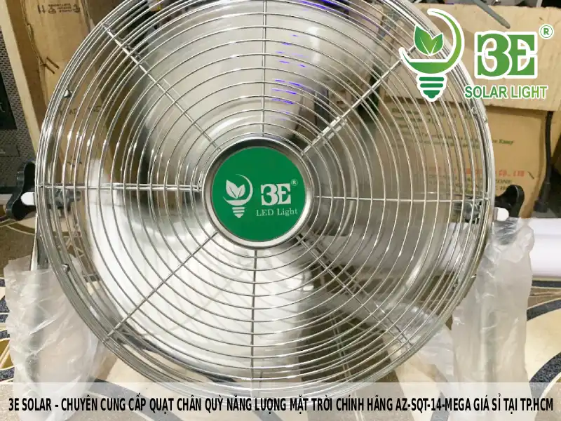 3E SOLAR – Chuyên cung cấp quạt chân quỳ năng lượng mặt trời chính hãng AZ-SQT-14-MEGA giá sỉ tại TP.HCM