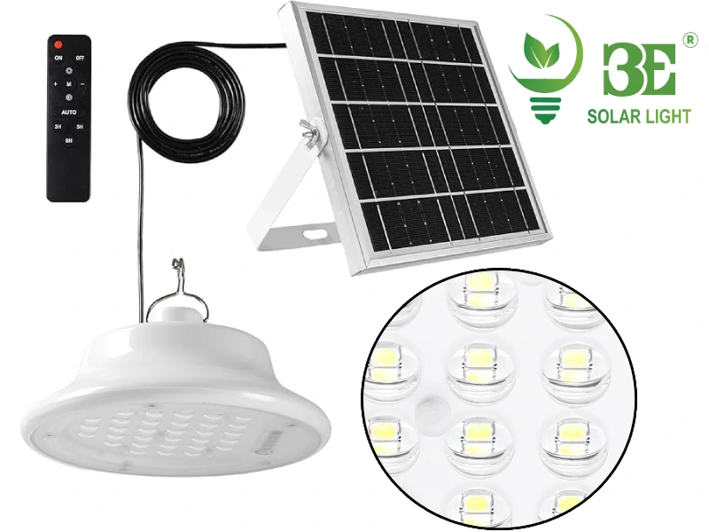 Cấu tạo của đèn bulb năng lượng mặt trời trong nhà 100W AZR-SHB-100W