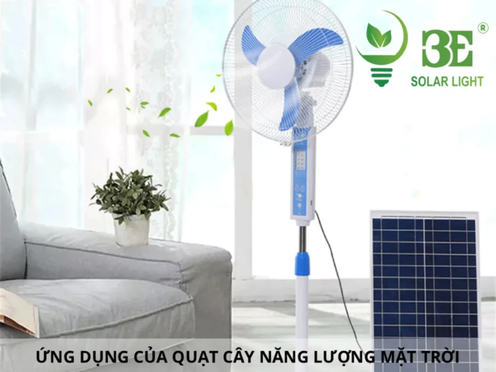 Ứng dụng của quạt cây năng lượng mặt trời