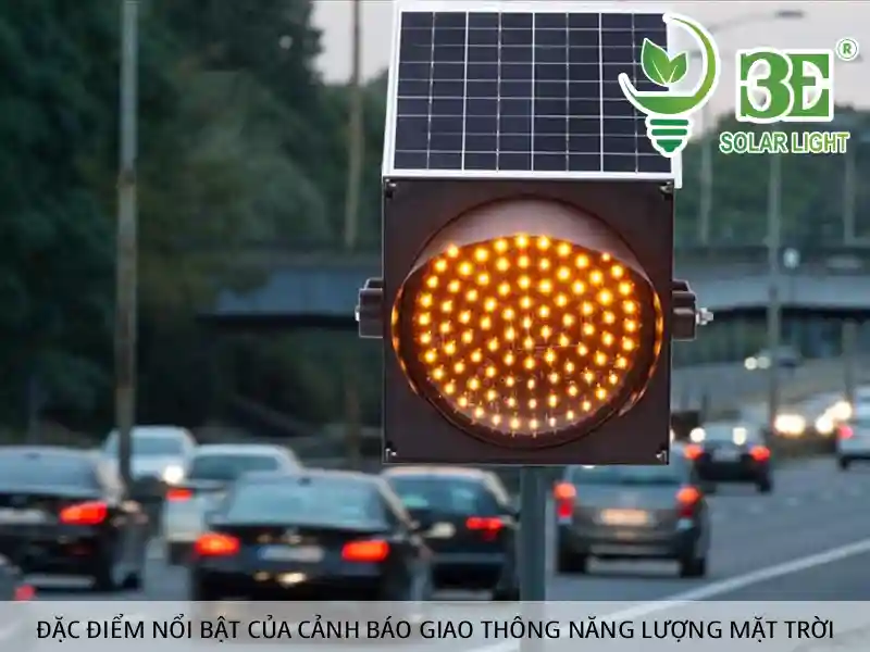 Đặc điểm nổi bật của cảnh báo giao thông năng lượng mặt trời
