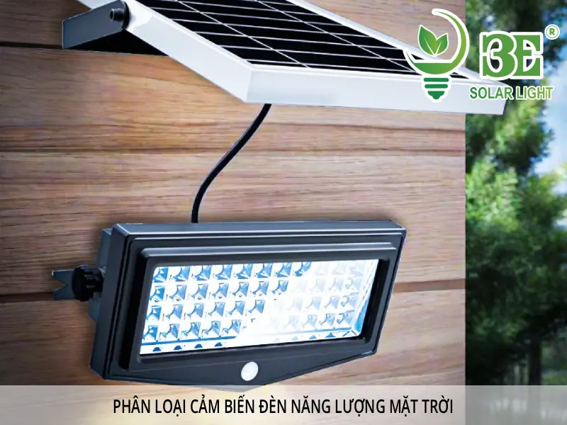 Phân loại cảm biến đèn năng lượng mặt trời