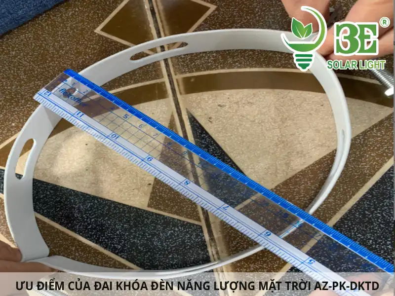 Ưu điểm của đai khóa đèn năng lượng mặt trời AZ-PK-DKTD