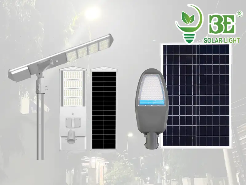 3E SOLAR - So sánh đèn năng lượng mặt trời liền thể và đèn năng lượng mặt trời tấm pin rời