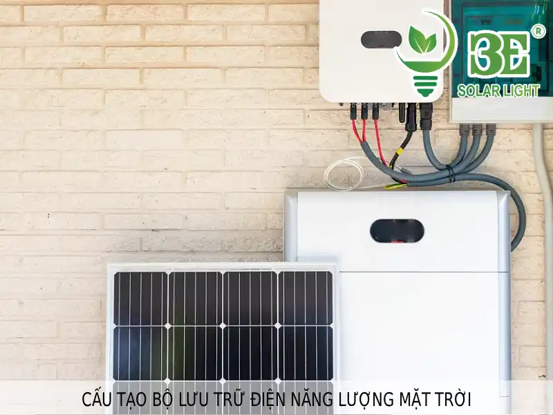 Cấu tạo bộ lưu trữ điện năng lượng mặt trời