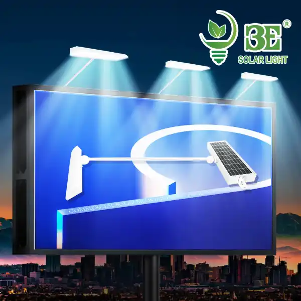 Chiếu sáng biển quảng cáo bằng đèn năng lượng mặt trời