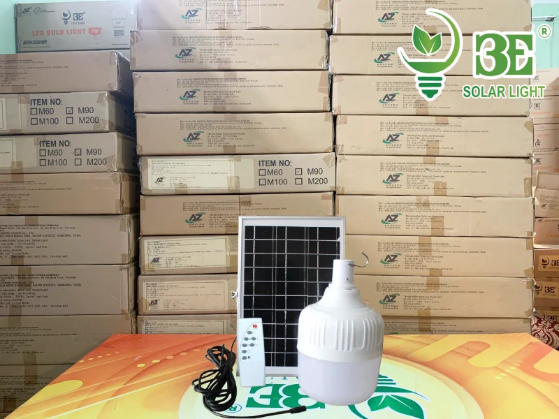 Đèn bulb năng lượng mặt trời trong nhà
