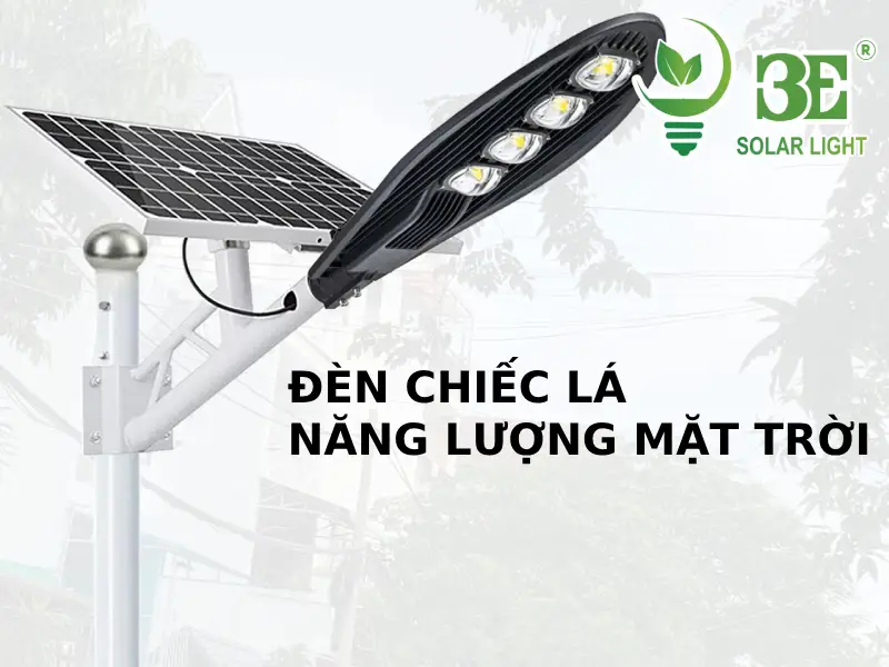 Đèn chiếc lá năng lượng mặt trời